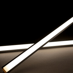 CCT COB 90° LED-Eckleiste Corner – diffus – 640 COB-LED-Chips 16 W je Meter – CCT – CRI 90+ 24V DC 180°