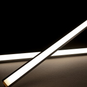 CCT COB 90° LED-Eckleiste Corner – diffus – 640 COB-LED-Chips 16 W je Meter – CCT – CRI 90+ 24V DC 180°