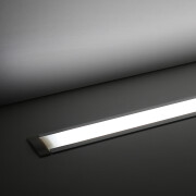 CCT COB LED Einbau-Leiste flach Inside – diffus – 640 COB-LED-Chips 16 W je Meter – CCT dualweiß – CRI 90+ 24V DC 180°
