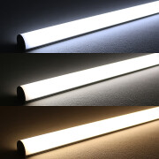 COB CCT LED-Lichtleiste Moon-Line II diffus – 640 LEDs 16 W je Meter – einstellbare Farbtemperatur 2700 K-6500 K – CRI 90+ 24V DC 180°
