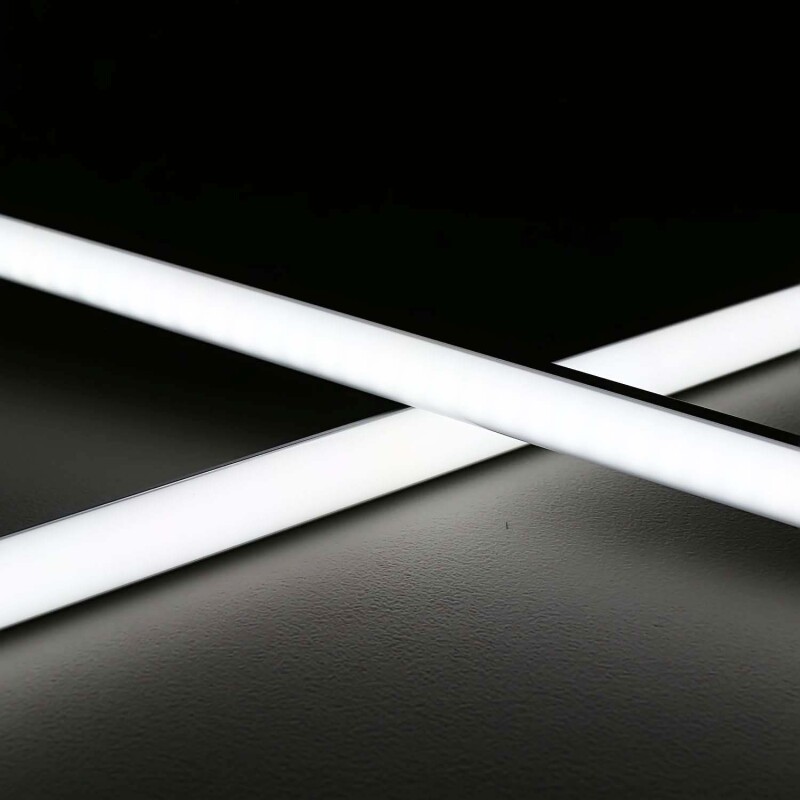 dimmbare LED-Lichtleiste 230V ROUND wasserdicht (IP65) diffus – tageslichtweiß 6300 K – 120 × 2835 LEDs 16,3 W 1840 lm /m 120° CRI85