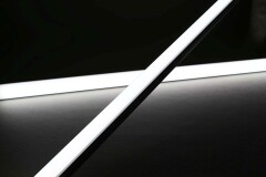 dimmbare LED-Lichtleiste 230V ROUND wasserdicht (IP65) diffus – tageslichtweiß 6300 K – 120 × 2835 LEDs 16,3 W 1840 lm /m 120° CRI85