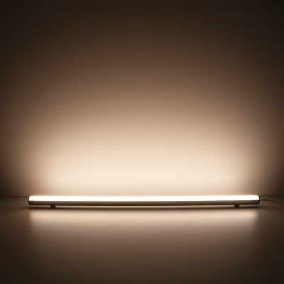 dimmbare LED-Lichtleiste 230V "ROUND" wasserdicht (IP65) diffus | neutralweiß 4100K | 120x 2835 LEDs 16W 1840lm /m 120° CRI83|