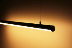 dimmbare LED-Pendelleuchte 230V ROUND wasserdicht (IP65)...