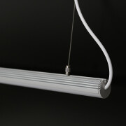 24V DC LED-Pendelleuchte ROUND diffus dimmbar – mit High-Performance LED-Streifen 240 × 2835 LEDs 19 W/m 2878 lm/m – warmweiß 2700 K