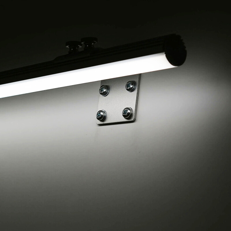 24V DC LED-Wandleuchte ROUND diffus dimmbar – mit High-Performance LED-Streifen 240 × 2835 LEDs 20 W/m 3164 lm/m – tageslichtweiß 6200 K