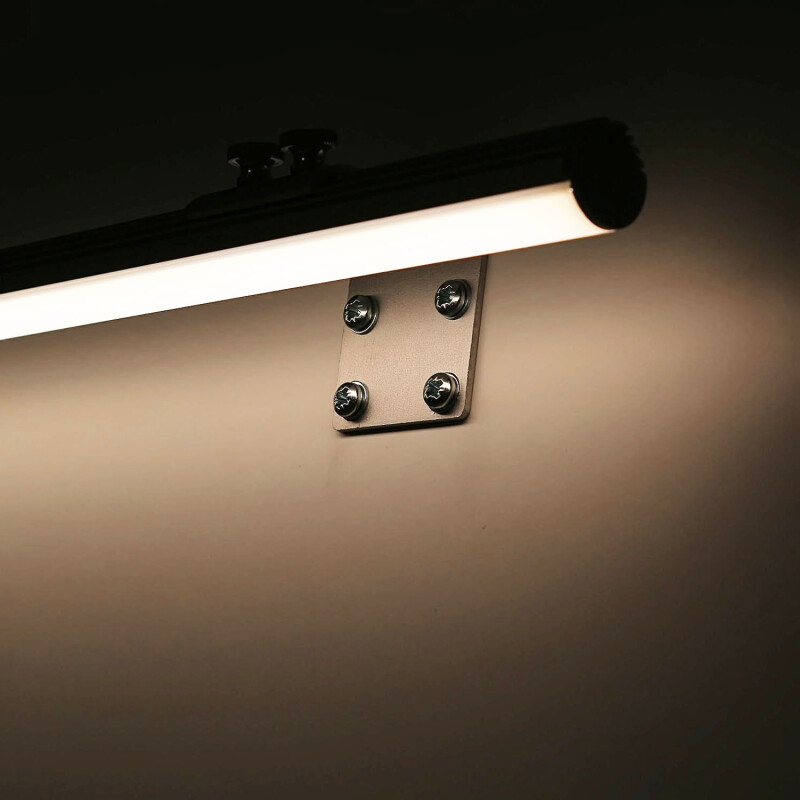 24V DC LED-Wandleuchte ROUND diffus dimmbar – mit High-Performance LED-Streifen 240 × 2835 LEDs 21 W/m 3090 lm/m – neutralweiß 4000 K