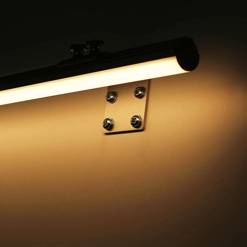 24V DC LED-Wandleuchte ROUND diffus dimmbar – mit High-Performance LED-Streifen 240 × 2835 LEDs 19 W/m 2878 lm/m – warmweiß 2700 K