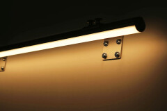 24V DC LED-Wandleuchte ROUND diffus dimmbar – mit High-Performance LED-Streifen 240 × 2835 LEDs 19 W/m 2878 lm/m – warmweiß 2700 K