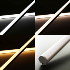 High CRI CCT LED-Leiste ROUND dimmbar diffus – 240...