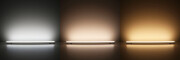 High CRI CCT LED-Leiste ROUND dimmbar diffus – 240 LEDs 2 × 17Watt je Meter – einstellbare Farbtemperatur 2700 K-6500 K – CRI 95+ 24V DC 120°