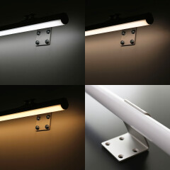 High CRI CCT LED Wandleuchte ROUND mit Wandhalterungen...