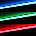 RGB LED Leiste "ROUND" dimmbar diffus | 96x 5050 RGB LEDs - 680 Lumen - 19 Watt je Meter | 120° 24V DC |