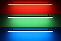 RGB LED Deckenleuchte ROUND mit Seilaufhängung...