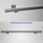 RGB LED Wandleuchte ROUND mit Wandhalterungen dimmbar diffus – 96 × 5050 RGB LEDs – 680 Lumen – 19 W je Meter – 120° 24V DC