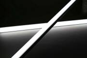 dimmbare LED-Lichtleiste 230V "ROUND" wasserdicht (IP65) diffus | tageslichtweiß 6300K 120° CRI85 | Fertigung nach Maß in Länge 22cm | 24x 2835 LEDs | 368 Lumen | 3 Watt |