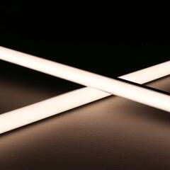 dimmbare LED-Lichtleiste 230V "ROUND" wasserdicht (IP65) diffus | neutralweiß 4100K 120° CRI83 | Fertigung nach Maß in Länge 22cm | 24x 2835 LEDs | 368 Lumen | 3 Watt |