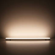 dimmbare LED-Lichtleiste 230V "ROUND" wasserdicht (IP65) diffus | neutralweiß 4100K 120° CRI83 | Fertigung nach Maß in Länge 22cm | 24x 2835 LEDs | 368 Lumen | 3 Watt |