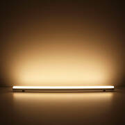 dimmbare LED-Lichtleiste 230V "ROUND" wasserdicht (IP65) diffus | warmweiß 2700K 120° CRI82 | Fertigung nach Maß in Länge 22cm | 24x 2835 LEDs | 336 Lumen | 3 Watt |