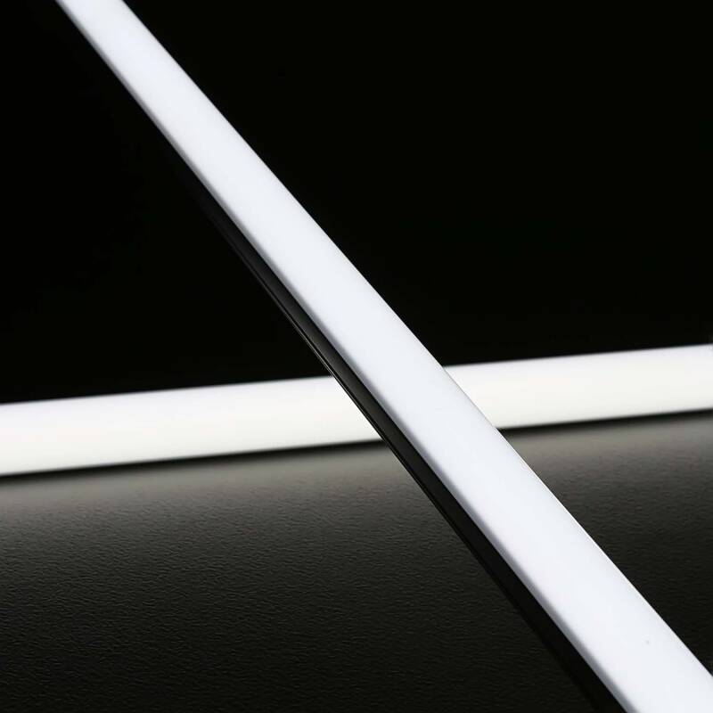 230V COB LED-Leiste "ROUND" wasserdicht (IP65) dimmbar diffus CRI90 | tageslichtweiß 6500K | Fertigung nach Maß in Länge 22cm | 96x COB LEDs | 242 Lumen | 2 Watt |