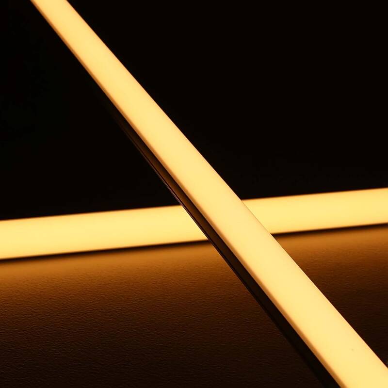 230V COB LED-Leiste "ROUND" wasserdicht (IP65) dimmbar diffus CRI90 | warmweiß 2700K | Fertigung nach Maß in Länge 22cm | 96x COB LEDs | 217 Lumen | 2 Watt |