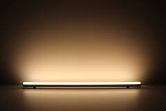 230V COB LED-Leiste "ROUND" wasserdicht (IP65) dimmbar diffus CRI90 | warmweiß 2700K | Fertigung nach Maß in Länge 22cm | 96x COB LEDs | 217 Lumen | 2 Watt |