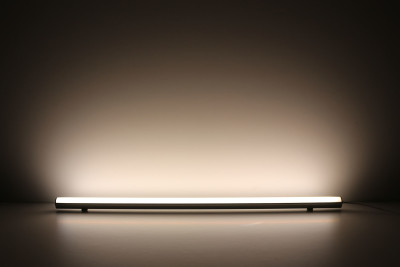COB LED Leiste "ROUND" dimmbar diffus | neutralweiß 4500K | CRI 90+ 24VDC 180° | Fertigung nach Maß in Länge 26cm | 120x COB LEDs | 324 Lumen | 3,4 Watt | nur Eingangskabel  (Ausgang geschlossen)