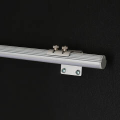 230V COB LED Wandleuchte "ROUND" wasserdicht (IP65) dimmbar diffus CRI90 | warmweiß 2700K | Fertigung nach Maß in Länge 22cm | 96x COB LEDs | 217 Lumen | 2 Watt |