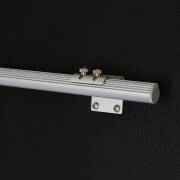 230V COB LED Wandleuchte "ROUND" wasserdicht (IP65) dimmbar diffus CRI90 | warmweiß 2700K | Fertigung nach Maß in Länge 22cm | 96x COB LEDs | 217 Lumen | 2 Watt |