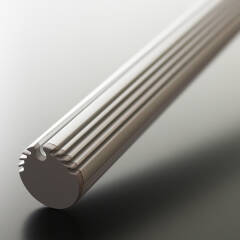 230V COB LED Pendelleuchte "ROUND" wasserdicht (IP65) dimmbar diffus CRI90 | tageslichtweiß 6500K | Fertigung nach Maß in Länge 22cm | 96x COB LEDs | 242 Lumen | 2 Watt |