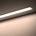 High-End LED-Einbauleuchte "Recessed max" diffus | 320x 2835 LEDs | 31 Watt - 5428 Lumen je Meter | neutralweiß 4000K | 24VDC 120° |