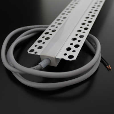 Trockenbau Einputz LED-Leiste "Plaster" 230V für Gipskartonplatten | 120x 2835 LEDs - 16 Watt - 1840 Lumen je Meter | diffus | neutralweiß 4100K 120° IP65 |