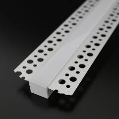 Trockenbau Einputz LED-Leiste "Plaster" 230V | diffus | warmweiß 2700K 120° IP65 | Maßanfertigung in Länge 22cm | 24x 2835 LEDs | 336 Lumen | 3 Watt |