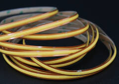 free Cut COB LED-Streifen | warmweiß 2700K | CRI92 24VDC 180° | Fertigung nach Maß in Länge 1cm | 5x COB LEDs | 12 Lumen | 0,13 Watt |