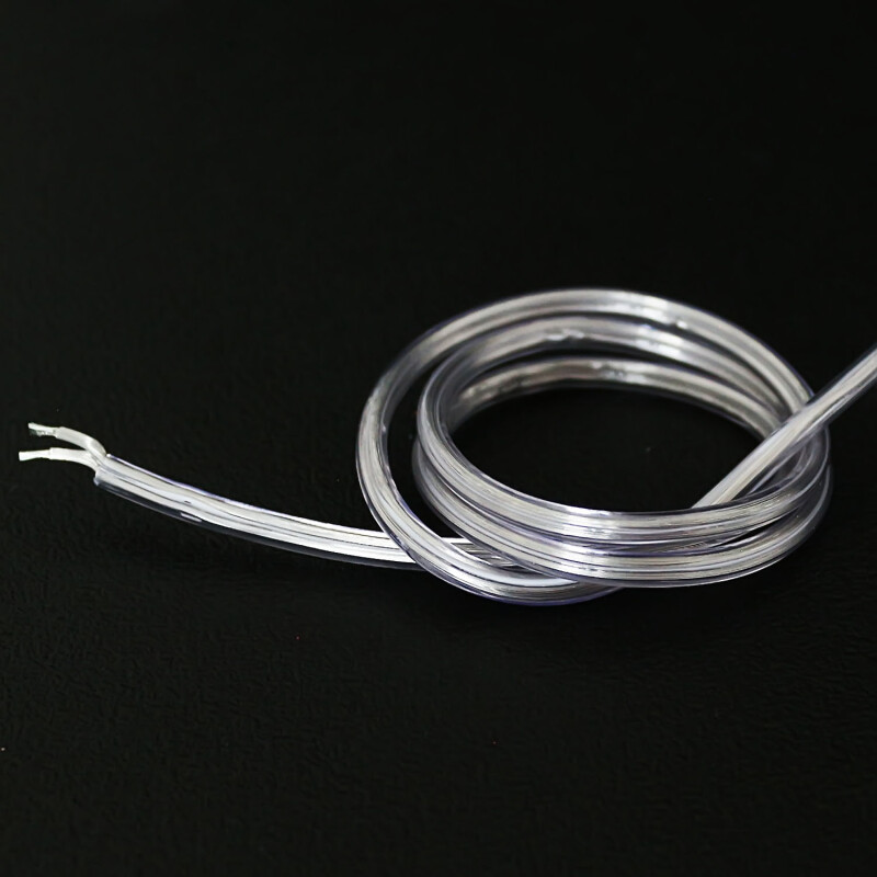 50cm Rundkabel mit offenen Kabelenden – angelötet an den Eingang