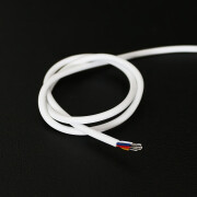 50cm Rundkabel mit offenen Kabelenden – angelötet an den Eingang