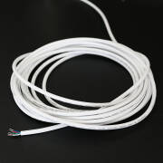 Meter Rundkabel mit offenen Kabelenden – angelötet an den Eingang