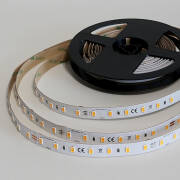 LED-Strip 70x 5630 LEDs | warmweiß 2700K | CRI 90+ 24VDC 120° | Fertigung nach Maß in Länge 580cm | 406x 5630 LEDs | 8155 Lumen | 87 Watt |