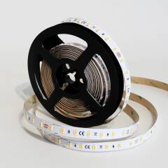 LED-Strip 70x 5630 LEDs | warmweiß 2700K | CRI 90+ 24VDC 120° | Fertigung nach Maß in Länge 820cm | 574x 5630 LEDs | 11529 Lumen | 123 Watt |
