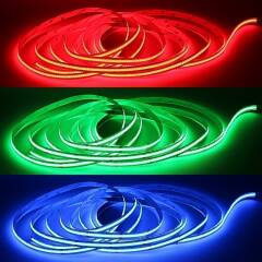 COB LED RGB Streifen | 180° 24V DC | Fertigung nach Maß in Länge 305cm | 2562x COB LEDs | 2105 Lumen gesamt | 48,2 Watt gesamt |