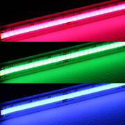 COB LED RGB Streifen | 180° 24V DC | Fertigung nach Maß in Länge 305cm | 2562x COB LEDs | 2105 Lumen gesamt | 48,2 Watt gesamt |