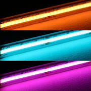 COB LED RGB Streifen | 180° 24V DC | Fertigung nach Maß in Länge 305cm | 2562x COB LEDs | 2105 Lumen gesamt | 48,2 Watt gesamt |