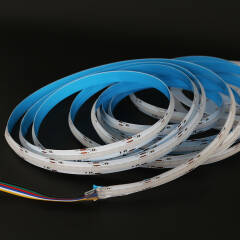 RGB&CCT COB-LED-Streifen dimmbar | 180° 24V DC CRI 95+ | Fertigung nach Maß in Länge 4,2cm | 35x COB LEDs | 52 Lumen gesamt | 0,8 Watt gesamt |