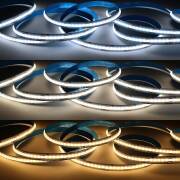 RGB&CCT COB-LED-Streifen dimmbar | 180° 24V DC CRI 95+ | Fertigung nach Maß in Länge 83,3cm | 700x COB LEDs | 1048 Lumen gesamt | 15,5 Watt gesamt |