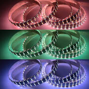Triple Line RGBW LED Tape | 120° 24V DC | Fertigung nach Maß in Länge 10cm | 7x RGB LEDs & 14x weiße LEDs | 3 Watt gesamt |