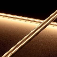 Constant Current "Slim-Line" LED Leiste | klar | warmweiß | CRI 90+ 24VDC 120° | Fertigung nach Maß in Länge 88cm | 204x 2835 LEDs | 1632 Lumen | 16,2 Watt |