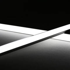 High-End LED-Leiste "Superwide" diffus | tageslichtweiß 6100K | 24VDC 120° | Fertigung nach Maß in Länge 25cm | 72x 2835 LEDs | 1224 Lumen | 7 Watt |
