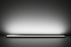 High-End LED-Leiste "Superwide" diffus | tageslichtweiß 6100K | 24VDC 120° | Fertigung nach Maß in Länge 188cm | 592x 2835 LEDs | 10064 Lumen | 57 Watt |