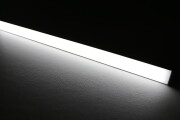High-End LED-Leiste "Superwide" diffus | tageslichtweiß 6100K | 24VDC 120° | Fertigung nach Maß in Länge 188cm | 592x 2835 LEDs | 10064 Lumen | 57 Watt |