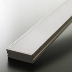 High-End LED-Leiste "Superwide" diffus | neutralweiß 4000K | 24VDC 120° | Fertigung nach Maß in Länge 25cm | 72x 2835 LEDs | 1221 Lumen | 7 Watt |